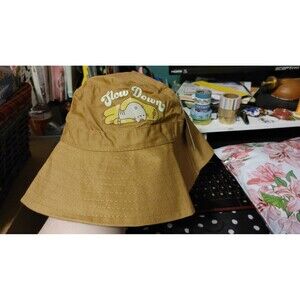 Bucket Hat / Sun Hat Pusheen and Sloth Slow Down